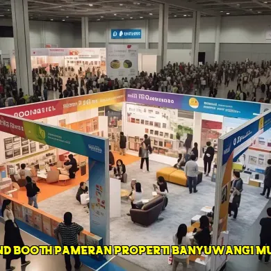 stand booth pameran properti banyuwangi murah